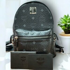 MCM - STARK SIDE STUDS BACKPACK IN VISETOS